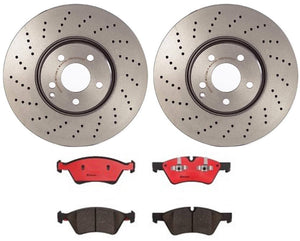 Brembo OE 2004 - 2008 BMW X3 Rear Disc Brake Kit