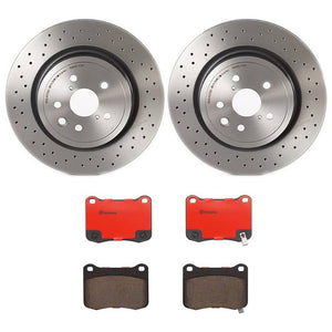 Brembo OE 2008 - 2014 Lexus IS F Rear Disc Brake Kit