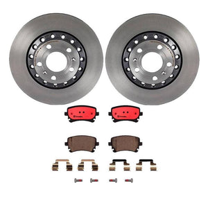 Brembo OE 2004 - 2010 Audi A8 Quattro Rear Disc Brake Kit