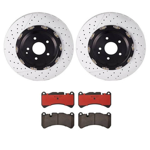 Brembo OE Front Disc Brake Kit - Mercedes 2005 - 2006 CLK55 AMG