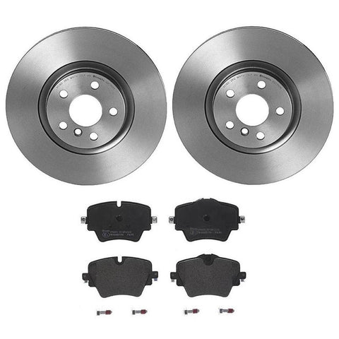 Brembo OE 2016 - 2021 BMW X1 / 2018 - 2021 X2 / 2017 - 2020 Mini Cooper Countryman Front Disc Brake Kit