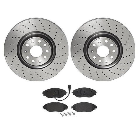 Brembo OE 2019 - 2020 Audi A3 Quattro/ 2015 - 2019 S3 Golf R / 2015 - 2021 GTI / 2019 - 2021 Jetta Front Disc Brake Kit