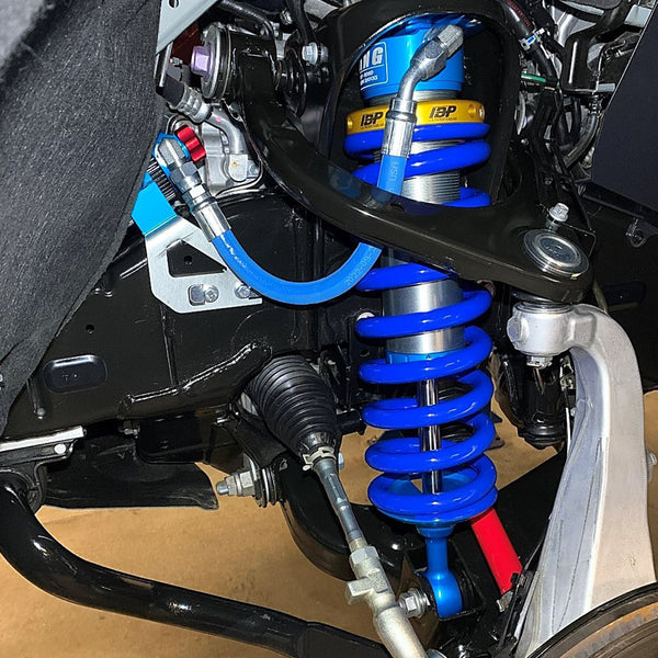 King Shocks 2022+ Toyota Tundra Front 3.0 IBP Coilover Performance Shock Kit w/ Comp Adj. (Pair)