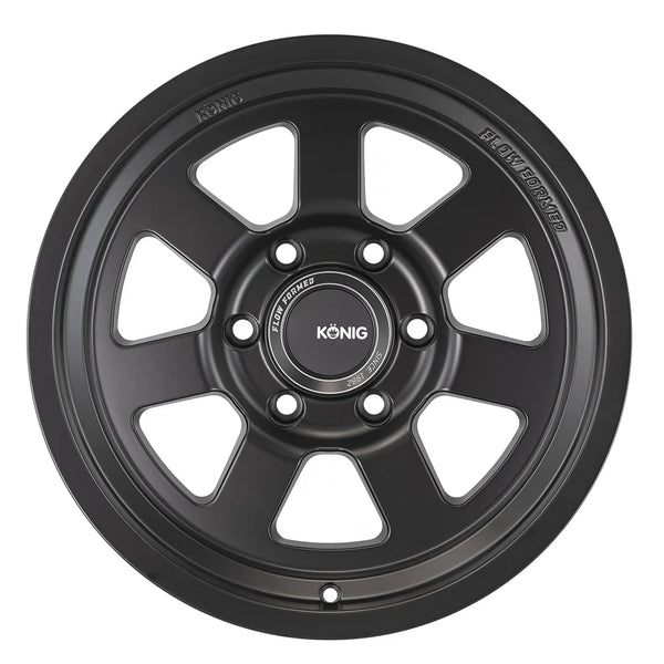 Konig HT2 18X9 5X127 ET0 Matte Black