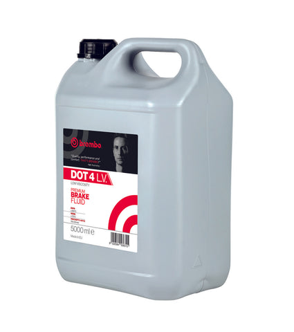 Brembo DOT 4 Low Viscosity Brake Fluid (5000 ML)