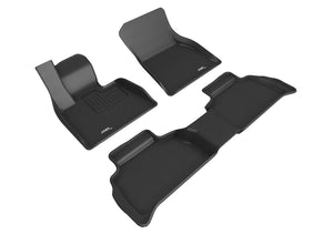 3D Maxpider 2020 - 2024 BMW X6 (G06) Kagu - Black Front & Rear Floor Mats