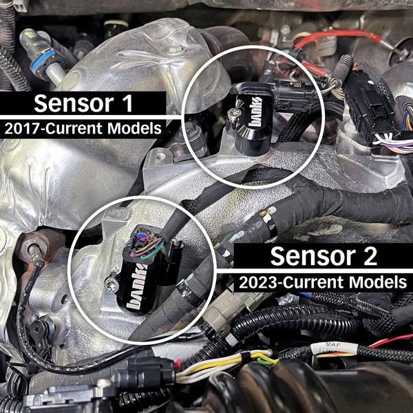 Banks Power 2023.5 - 2026 Chevy/GMC Silverado / Sierra 2500/3500 Duramax L5P 6.6L Diesel L5P MAP Sensor Relocation Kit