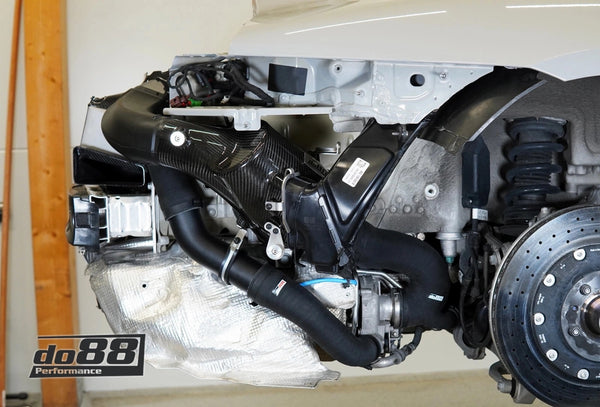 do88 2020+ Porsche 911 Turbo/Turbo S (992.1) Induction System w/80mm Outlet & Turbo Inlet Hoses