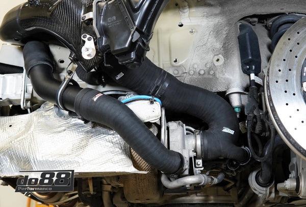 do88 2020+ Porsche 911 Turbo/Turbo S (992.1) Induction System w/80mm Outlet & Turbo Inlet Hoses
