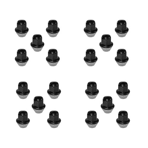 Ford Racing 2015 - 2024 Mustang / 2022+ Maverick / 2020 + Explorer  Black Lug Nut Kit (20 Lug Nuts)