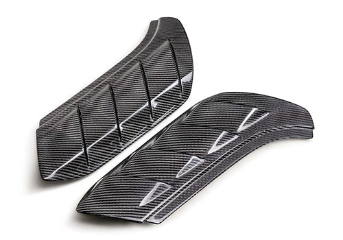 Ford Racing 2022 - 2024 Bronco Raptor 2x2 Twill Carbon Fiber Fender Vent Set- Gloss