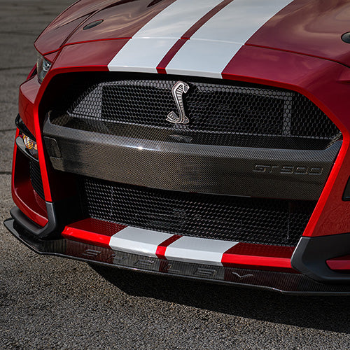 Ford Racing 2020 - 2022 Mustang GT500 Carbon Fiber Bumper Insert