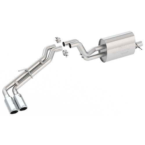 Ford Racing 2019 - 2023 Ranger 2.3L Ecoboost Side Exit Cat-Back Exhaust System w/ Dual Chrome Tips