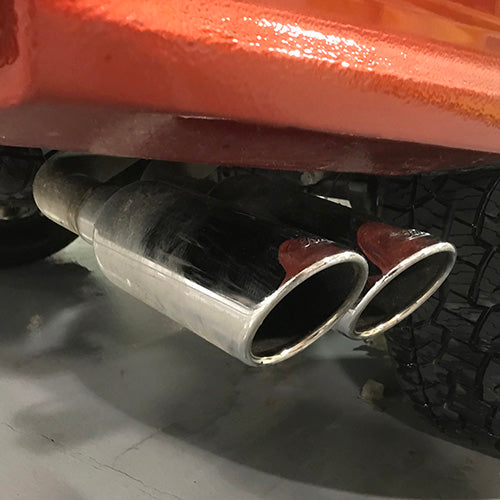 Ford Racing 2019 - 2023 Ranger 2.3L Ecoboost Side Exit Cat-Back Exhaust System w/ Dual Chrome Tips