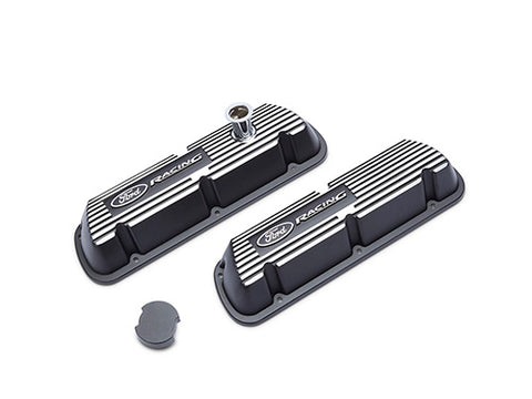 Ford Racing Black Satin Valve Covers Racing 1986-1993 EFI Mustang