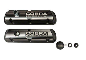 Ford Racing Black Satin Valve Cover Cobra