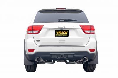 Gibson 2011 - 2020 Jeep Grand Cherokee 5.7L 2.25in Axle-Back Dual Exhaust - Stainless