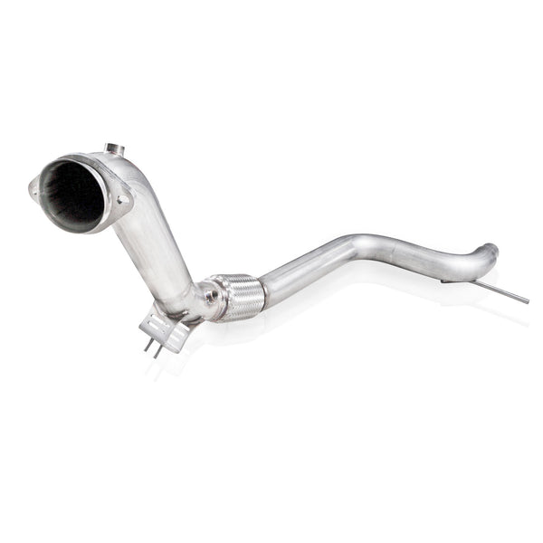 Stainless Works 2015 - 2023 Mustang Downpipe 3in High-Flow Cats Factory Connection