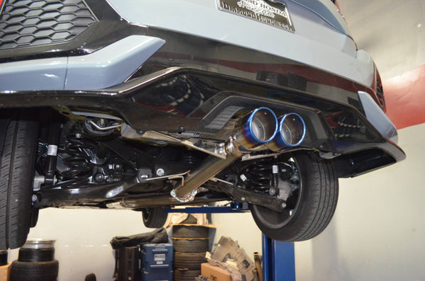 Injen 2016 - 2021 Honda Civic Hatchback 1.5T SS Cat-Back Exhaust w/ Titanium Tips