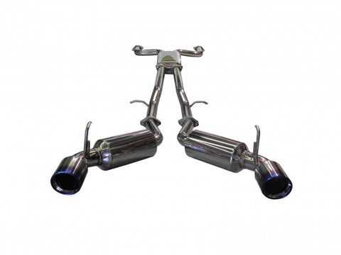 Injen 2009 - 2020 Nissan 370Z Dual 60mm SS Cat-Back Exhaust w/ Built In Resonated X-Pipe