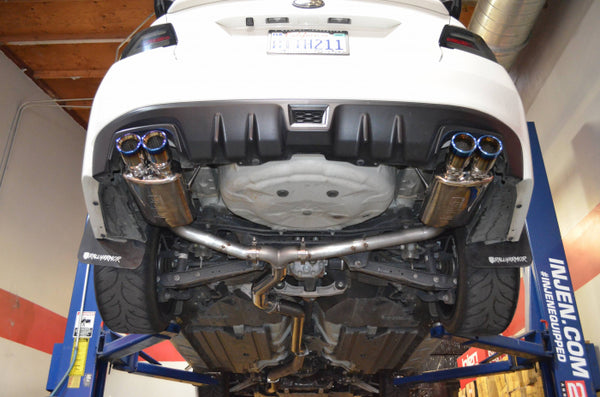 Injen 2015 - 2021 Subaru WRX  / STI Cat Back Exhaust w/ Quad Titanium Tips