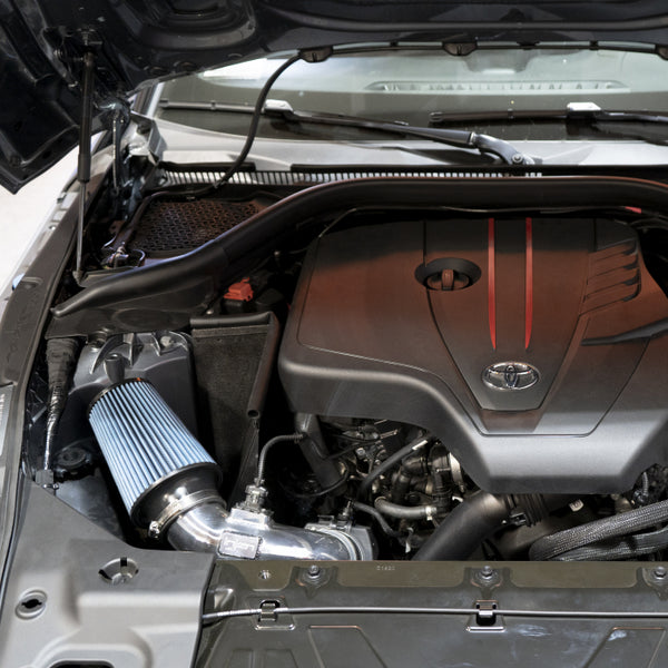 Injen 2021 + Toyota Supra 2.0L 4 Cyl. SP Short Ram Air Intake System - Wrinkle Red
