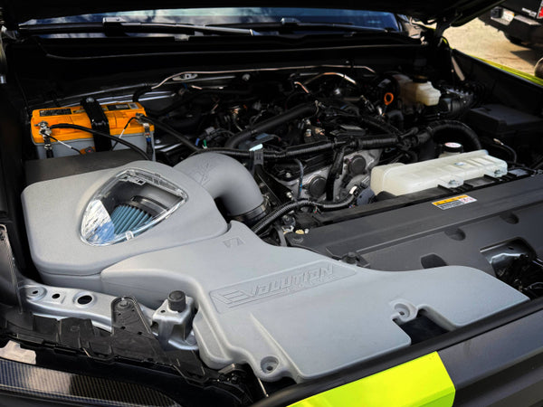 Injen 2024 + Toyota Tacoma L4 2.4L Turbo Evolution Elite Intake - Cement Gray