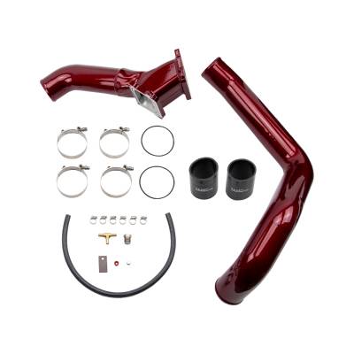 Wehrli 2001 - 2004 Chevrolet 6.6L LB7 Duramax 3in Y-Bridge Kit - WCFab Grey