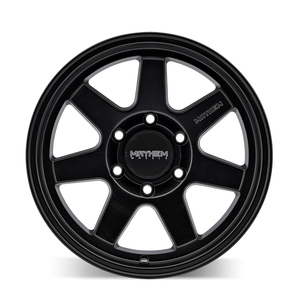 Mayhem 8307 Convoy 17x9 / 6x139.7 BP / -6mm Offset / 106mm Hub Satin Black Wheel
