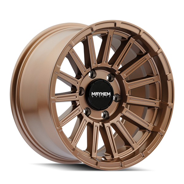 Mayhem 8309 Granite 17x9 / 6x139.7 BP / 0mm Offset / 106.1mm Hub Matte Bronze
