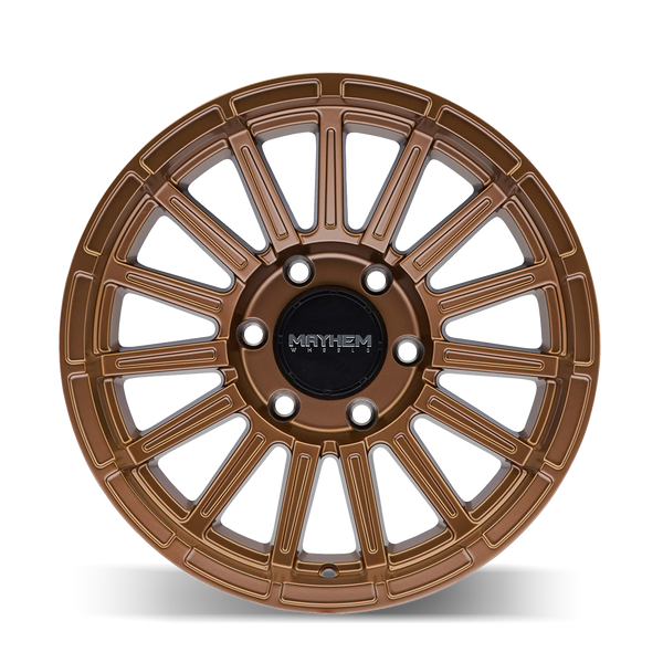 Mayhem 8309 Granite 17x9 / 6x139.7 BP / 0mm Offset / 106.1mm Hub Matte Bronze