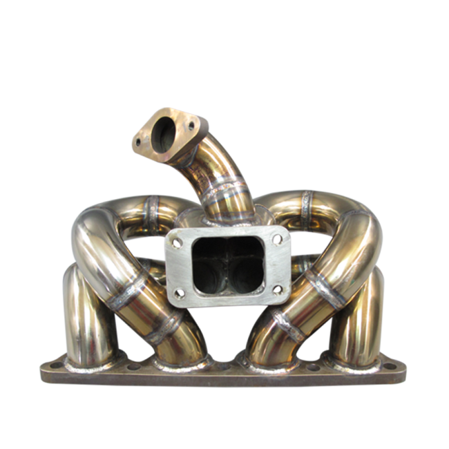 CXRacing RAM Horn Style Equal Length Thick Manifold For Honda Civic with D15 D16 D-Series Engine