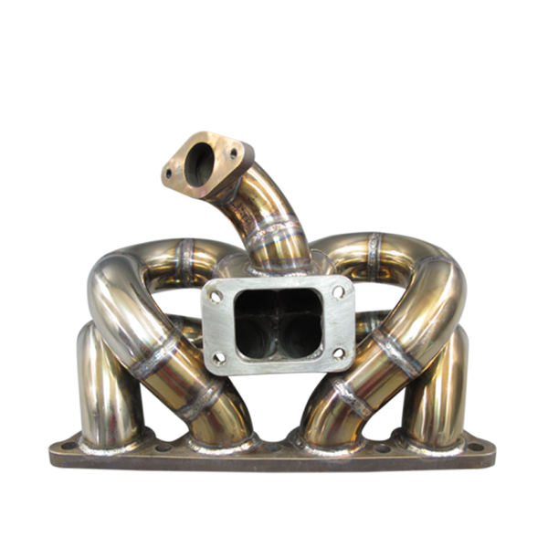 CXRacing RAM Horn Style Equal Length Thick Manifold For Honda Civic with D15 D16 D-Series Engine