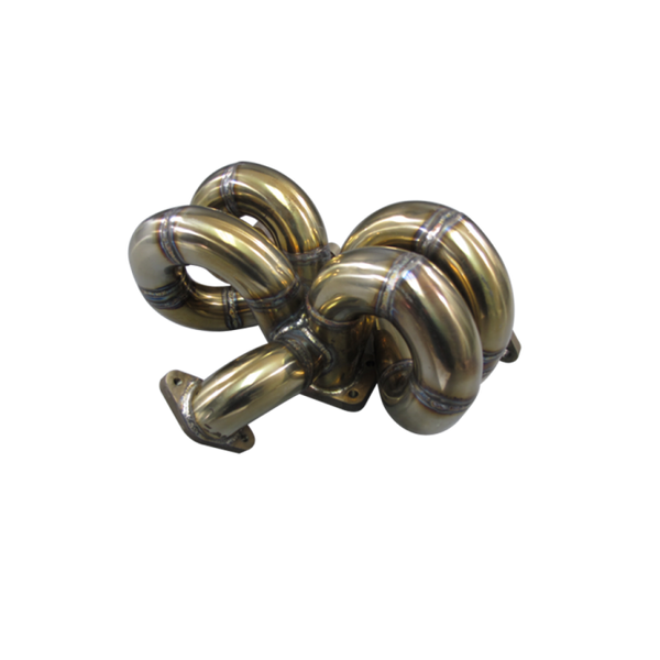 CXRacing RAM Horn Style Equal Length Thick Manifold For Honda Civic with D15 D16 D-Series Engine