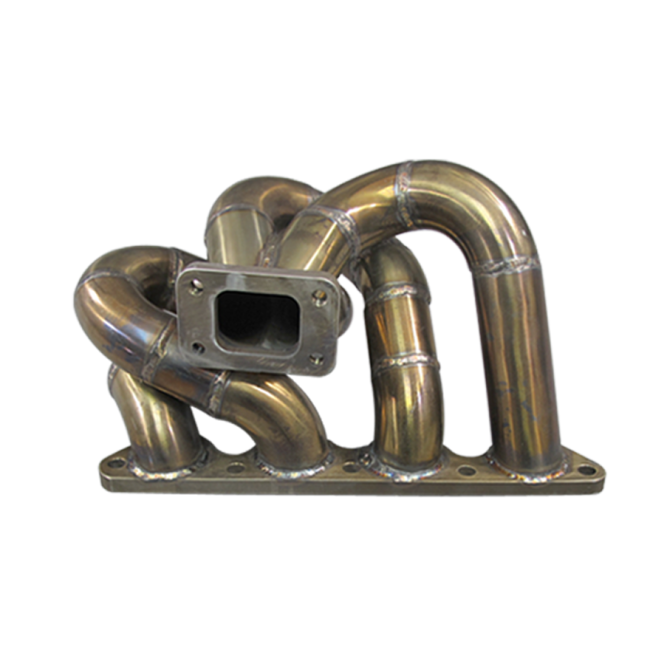 CXRacing Bottom Mount T28 Thick Manifold For Honda Civic with D15 D16 D-Series Engine EK EG DC2
