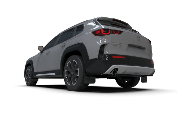 Rally Armor - 2023 + Mazda CX-50 Black UR Mud Flap W/Grey Logo (Will Not Fit CX-5)