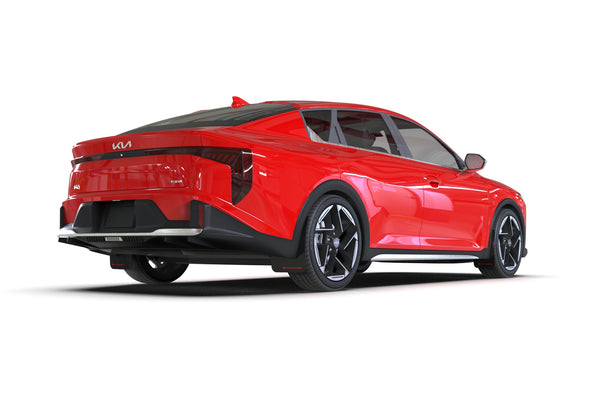Rally Armor 2025+ Kia K4 Black Mud Flap Red Logo