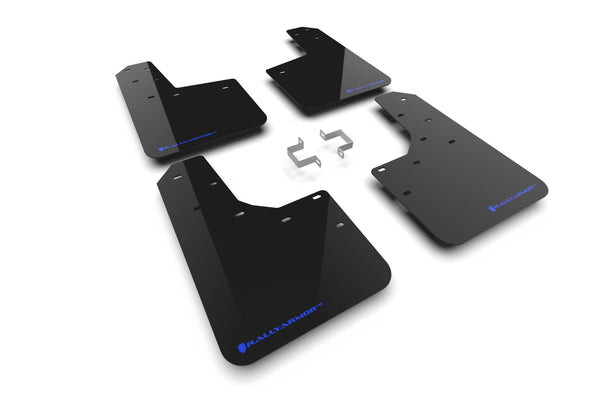 Rally Armor 2023 + Ford Ranger Raptor Black UR Mud Flap Blue Logo