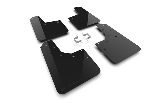 Rally Armor 2023 + Ford Ranger Raptor Black UR Mud Flap Metallic Black Logo