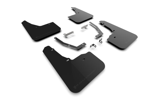 Rally Armor 2025 + Subaru Forester Black UR Mud Flap w/Metallic Black Logo