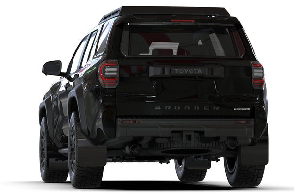 Rally Armor 2025+ Toyota 4Runner Off-Road & Trailhunter Black UR Mud Flap w/ Metallic Black Logo