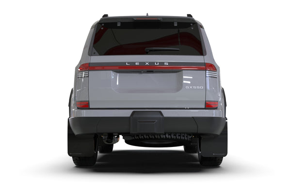 Rally Armor 2024 + Lexus GX 550 Luxury / Premium Black UR Mud Flap - Metallic Black Logo