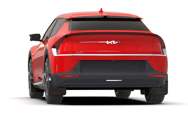Rally Armor 2022 + Kia EV6 Black UR Mud Flap Red Logo