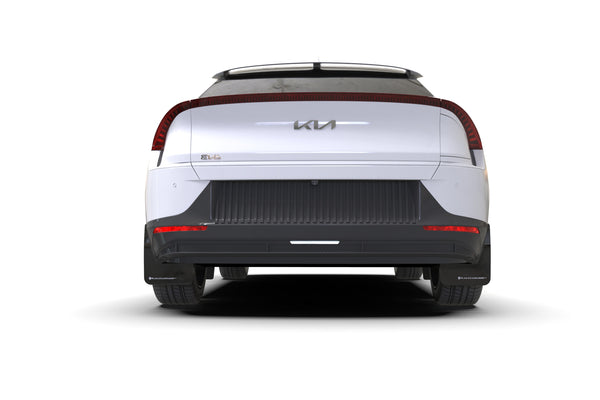Rally Armor 2022 + Kia EV6 Black UR Mud Flap White Logo