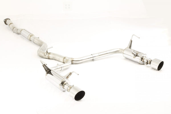 MXP Cat Back Exhaust Dual Single Tip - Subaru WRX / STI 2015-2021