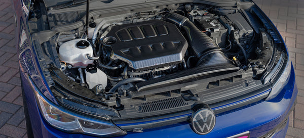 Eventuri VW Golf MK8 GTI / R Black Carbon Engine Cover