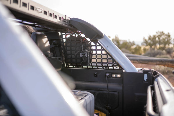 DV8 2021+ Ford Bronco Pocketed Rear Window Molle Panels (Soft Top/2-Door Models)