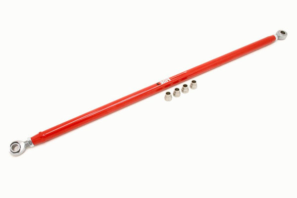 BMR 82-02 3rd Gen F-Body Chrome Moly Panhard Rod w Double Adj. Rod Ends - Black / Red