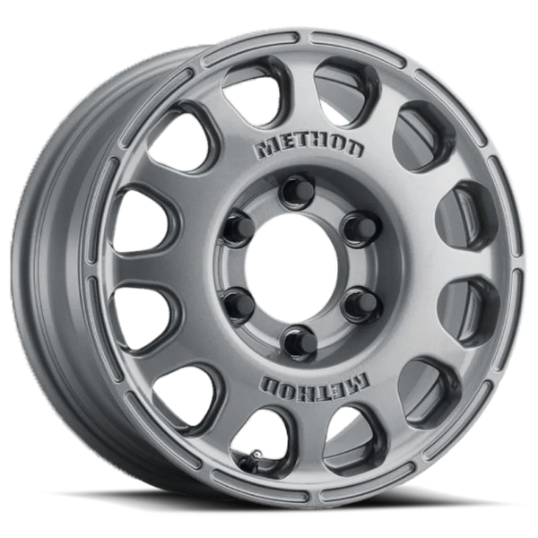 Method MR107 16x7 +45mm Offset 6x5.5 6x139.7 102mm CB Gloss Titanium Wheel