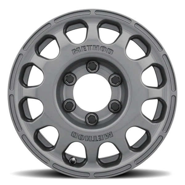 Method MR107 16x7 +45mm Offset 6x5.5 6x139.7 102mm CB Gloss Titanium Wheel